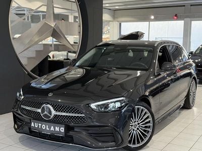 Grau Gebraucht 2024 Mercedes C200 AMG line Kombi | € 44.900