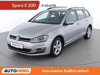 Gebraucht VW Golf VII Comfortline 110 PS (80 kW) 2016 Grau Kombi