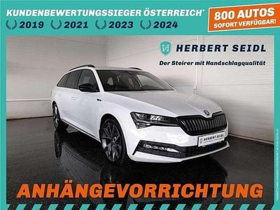 Weiß Gebraucht 2022 Skoda Superb SportLine Kombi | € 26.880 (Etwas zu teuer)