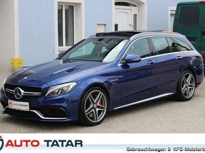 gebraucht Mercedes C63 AMG AMG S T Aut.| 423,- mtl. | Panorama | Navi | Kamera