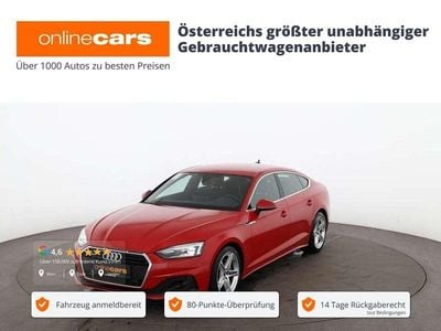 Rot Gebraucht 2021 Audi A5 Sportback Design Kleinwagen | € 34.990 (Guter Preis)