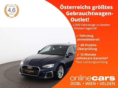 Blau Gebraucht 2022 Audi A5 Sportback S-Line Kleinwagen | € 28.290 (Guter Preis)