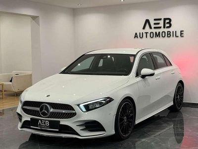 Weiß Gebraucht 2019 Mercedes A180 AMG line Limousine | € 23.990 (Teuer)