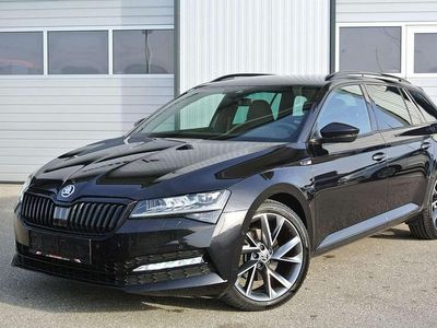 Schwarz Gebraucht 2020 Skoda Superb SportLine Kombi | € 25.790 (Teuer)