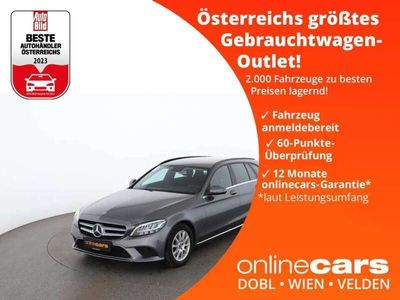 gebraucht Mercedes C220 d T Aut LED AHK RADAR NAVI SITZHZG R-CAM