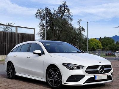 Gebraucht Mercedes CLA180 Shooting Brake AMG 136 PS (100 kW) 2020 Weiß Kombi
