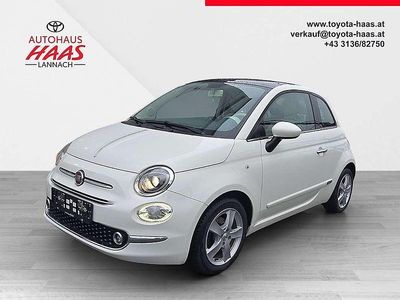 Gebraucht Fiat 500 Lounge 69 PS (50 kW) 2016 Weiß Limousine