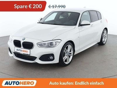 Gebraucht BMW 116 M Sport 116 PS (85 kW) 2017 Weiß Kleinwagen