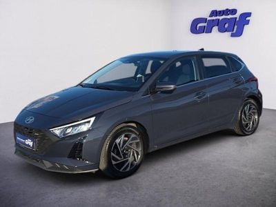 Lucid lime metallic Gebraucht 2023 Hyundai i20 GO! Limousine | € 16.990 (Fairer Preis)