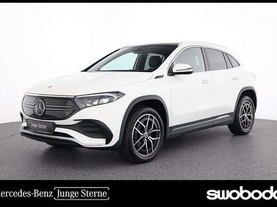 Weiß polarweiss metallic Gebraucht 2021 Mercedes EQA250 AMG line SUV | € 32.450 (Fairer Preis)