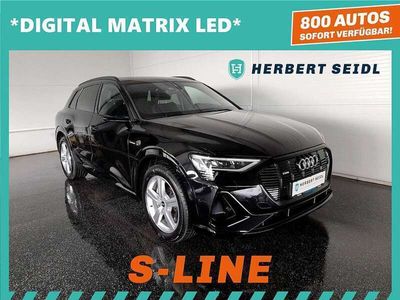 gebraucht Audi e-tron 55 quattro S-line NP: 122.588,- / DIGITAL MATRIX LED / NACHTSICHT / SKY / HEAD UP