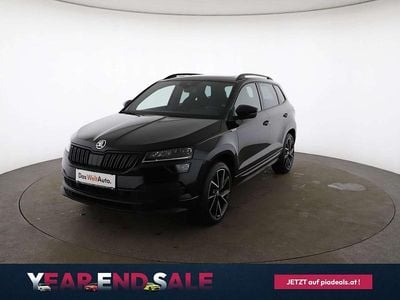Schwarz Gebraucht 2022 Skoda Karoq SportLine SUV | € 35.950 (Teuer)
