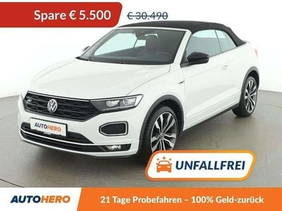 Weiß Gebraucht 2021 VW T-Roc Cabriolet R-line Cabrio | € 24.990 (Guter Preis)