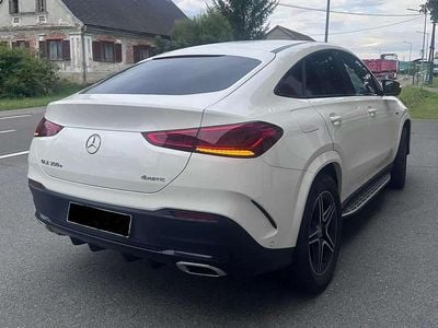 Gebraucht Mercedes GLE350 AMG line 211 PS (155 kW) 2021 Weiß Coupé