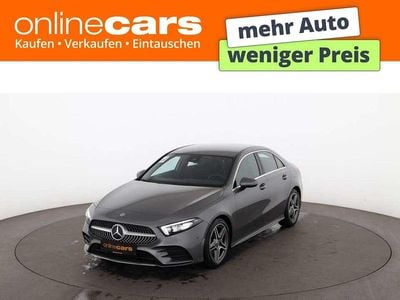 Gebraucht Mercedes A200 AMG line 163 PS (119 kW) 2019 Grau Limousine