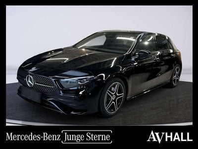 Schwarz Gebraucht 2025 Mercedes A180 AMG line Limousine | € 35.690 (Etwas zu teuer)