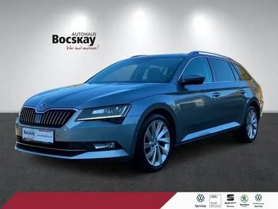 Gebraucht Skoda Superb Style 220 PS (161 kW) 2017 Dunkelgrau  metallic Kombi