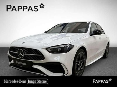 Weiß Gebraucht 2024 Mercedes C220 AMG line Limousine | € 49.900 (Etwas zu teuer)