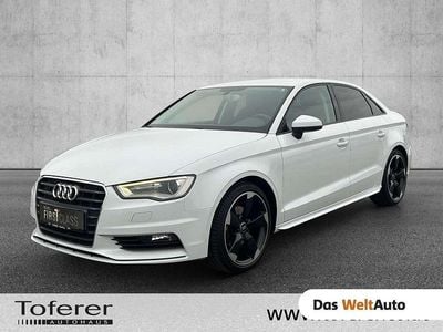 Weiss metallic Gebraucht 2014 Audi A3 Ambition Limousine | € 15.990 (Fairer Preis)