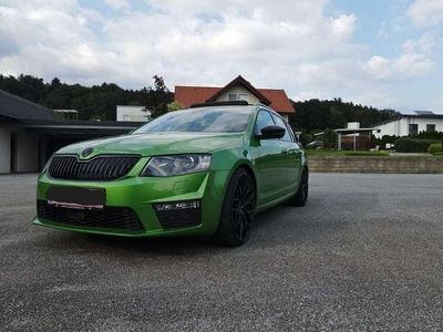 Gebraucht Skoda Octavia RS 220 PS (161 kW) 2014 Grün Kombi