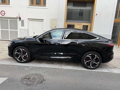 Schwarz Gebraucht 2023 Audi e-tron Sportback S-Line SUV | € 50.900