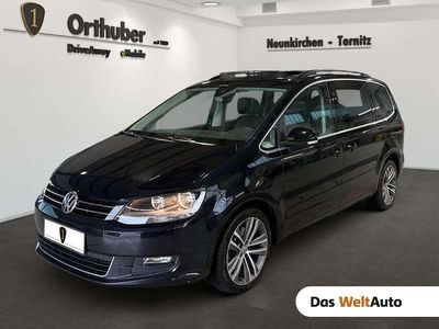 Schwarz metallicperleffektno Gebraucht 2020 VW Sharan Comfortline Van / Kleinbus | € 33.490
