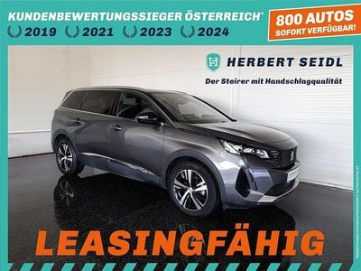 Grau Gebraucht 2021 Peugeot 5008 GT-line Van / Kleinbus | € 24.880 (Etwas zu teuer)