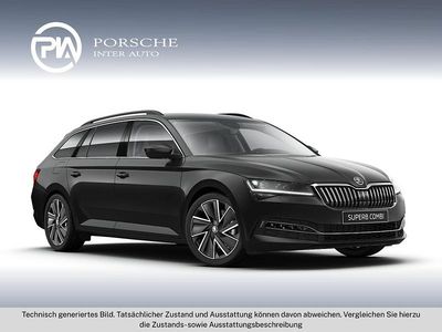 Gebraucht Skoda Superb Style 150 PS (110 kW) 2021 Schwarz  metallicperleffektno Kombi