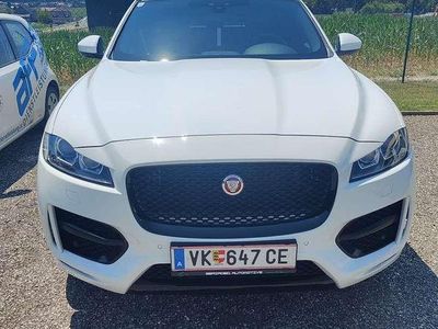 Weiß Gebraucht 2018 Jaguar F-Pace R-Sport SUV | € 24.490 (Teuer)