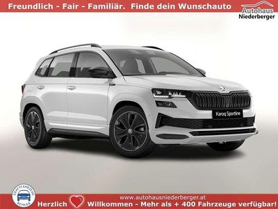 Weiß Neu 2025 Skoda Karoq SportLine SUV | € 41.154 (Fairer Preis)
