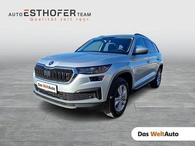 Gebraucht Skoda Kodiaq Ambition 150 PS (110 kW) 2022 Silber  metallic SUV