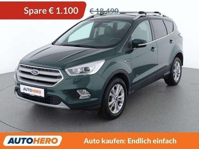 Gebraucht Ford Kuga Titanium 182 PS (133 kW) 2017 Grün SUV