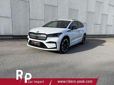 Weiß Gebraucht 2024 Skoda Enyaq iV SportLine SUV | € 59.990