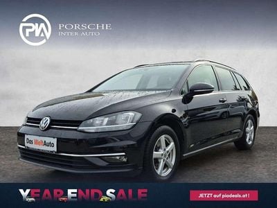 Schwarz metallicperleffektno Gebraucht 2018 VW Golf VII Kombi | € 13.390 (Fairer Preis)