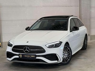 Weiß Gebraucht 2022 Mercedes C220 AMG line Kombi | € 44.900