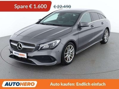 Gebraucht Mercedes CLA200 Shooting Brake AMG line 136 PS (100 kW) 2017 Grau Kombi