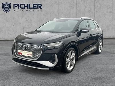 Schwarz metallicperleffektno Gebraucht 2021 Audi Q4 e-tron Basis SUV | € 30.990 (Fairer Preis)