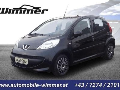 Gebraucht Peugeot 107 68 PS (50 kW) 2009 Schwarz Kleinwagen