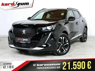 Gebraucht Peugeot e-2008 Allure 100 kW (136 PS) 2023 Schwarz SUV