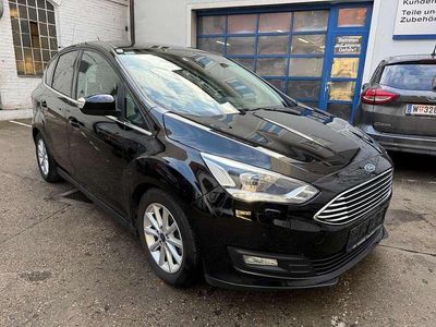 Gebraucht Ford C-MAX Titanium 120 PS (88 kW) 2018 Schwarz Van / Kleinbus