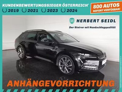 gebraucht Skoda Superb Kombi SPORTLINE PHEV 156/218 DSG STANDHZG / MATRIX-LED / DCC / 19 ZOLL / VIRTUELL / NAVI / AHV / E-KLAPPE