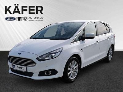 Gebraucht Ford S-MAX Titanium 150 PS (110 kW) 2015 Weiß Van / Kleinbus