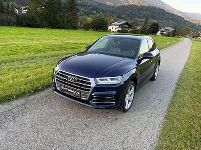 Blau Gebraucht 2017 Audi Q5 S-line plus SUV | € 30.990 (Guter Preis)