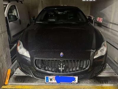 Gebraucht Maserati Quattroporte 409 PS (300 kW) 2014 Schwarz Limousine