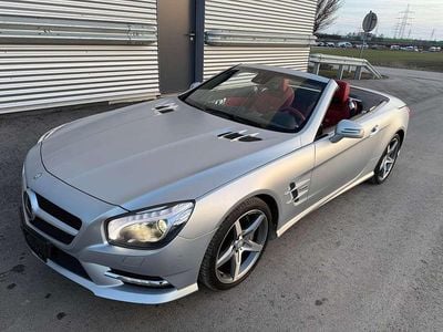 Gebraucht Mercedes SL500 AMG line 435 PS (319 kW) 2012 Silber Cabrio
