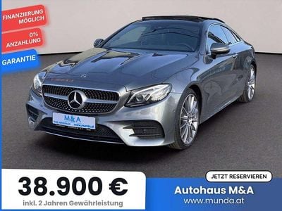 Gebraucht Mercedes E220 AMG line 194 PS (142 kW) 2018 Grau Coupé