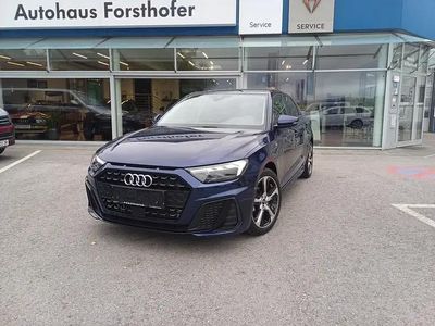 Dunkelblau metallic Gebraucht 2024 Audi A1 Sportback S-Line Kleinwagen | € 28.490 (Teuer)