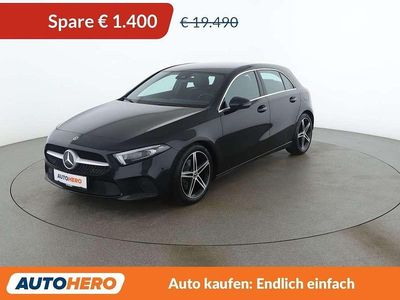 Gebraucht Mercedes A180 Progressive 136 PS (100 kW) 2018 Schwarz Kleinwagen