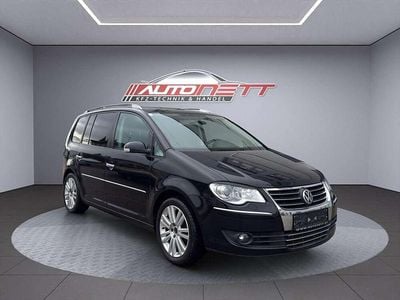 Gebraucht VW Touran Highline 105 PS (77 kW) 2007 Schwarz Van / Kleinbus