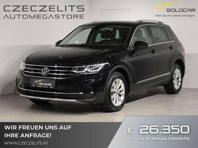 Schwarz Gebraucht 2021 VW Tiguan Elegance SUV | € 26.350 (Fairer Preis)
